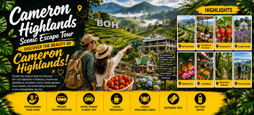 (2026) Cameron Highlands Scenic Escape Tour